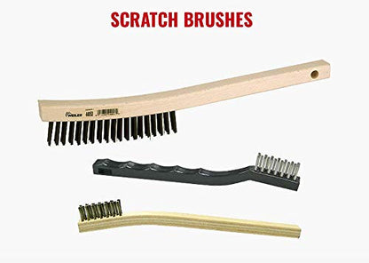 Weiler 44076 5-1/4" Brush Length, 13" X 1-1/4" Block Size, 4 X 18 No. of Rows, Tampico Fill, Hardwood Block, Plater’s Brush, Made in the USA (Pack of 12) - size: Tampico x 13" x 1-1/4", style: Pack of 12