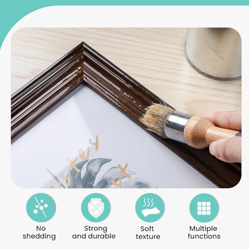 Mister Rui Chalk Wax Paint Brush, 3pcs, Chalk Paint Brushes for Furniture - size: 3PCS, Small