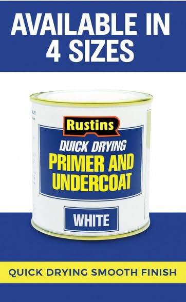 Rustins Quick Drying Primer And Undercoat White 250ml | 8.5 Fl. Oz.