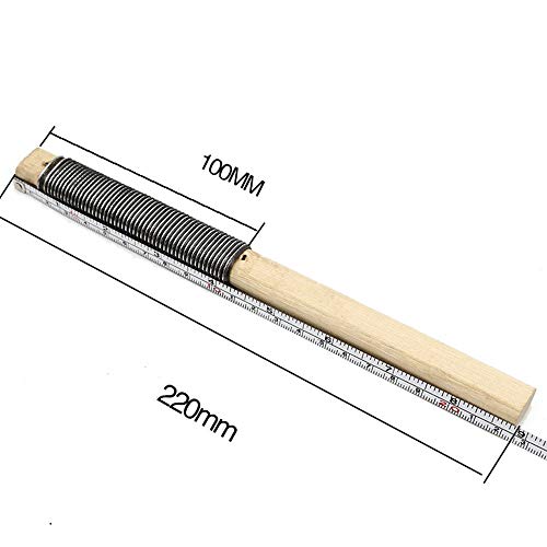 Wood Carving File 4pcs Round Rough Teeth Carpentry Woodworking Files Wood Rasp