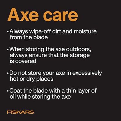 Fiskars X11 Splitting Axe 17", for Small Logs, Kindling & One-Handed Use - style: 18" Splitting Axe