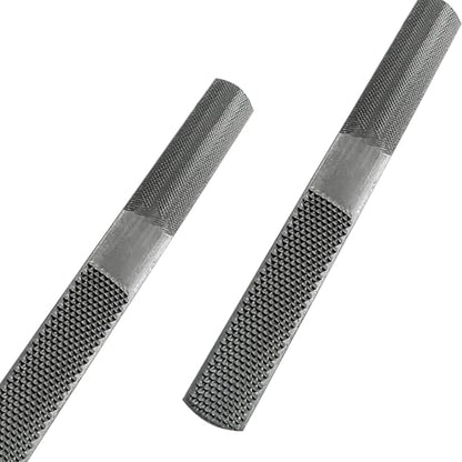 2 Pack 4 Way Wood Rasp File, Carbon Steel Hand File