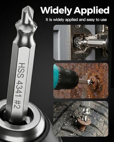 Gifts for Men, Damaged Screw Extractor Set - Xmas Stocking Stuffers for Him