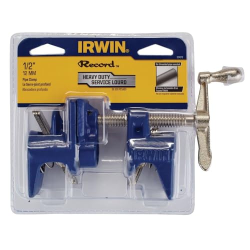 IRWIN Pipe Clamp, 1/2-inch, 224212 - size: 1/2 inch (Standard)