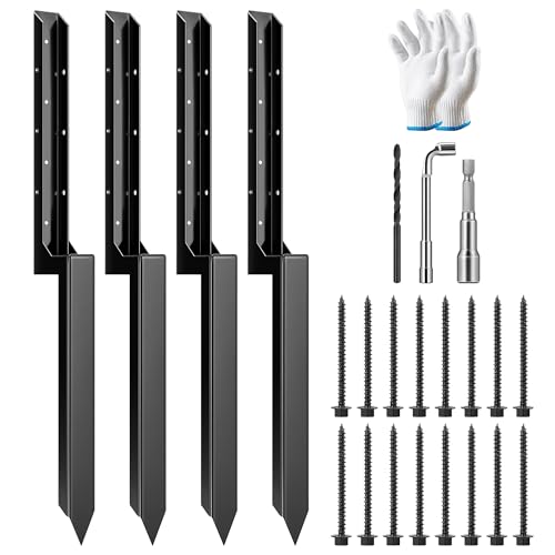 VIVOSUN 6 Pack Fence Post Repair Kit