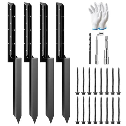 VIVOSUN 6 Pack Fence Post Repair Kit