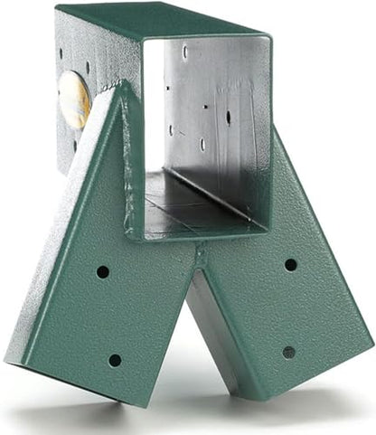 Eastern Jungle Gym Easy 1-2-3 90° A-Frame Swing Set Bracket, Green - style: 90° A-Frame Swing Set Bracket