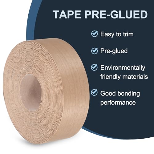 PATIKIL Cherry Edge Banding, 1-1/2 Inch x 50 ft Wood Veneer Tape Pre-glued Flexible Plywood Edge Banding with Hot Melt Adhesive for Furniture Restoration