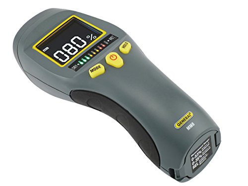 General Tools LCD Moisture Meter Bundle for Detecting Water Leaks and Measuring Moisture Content