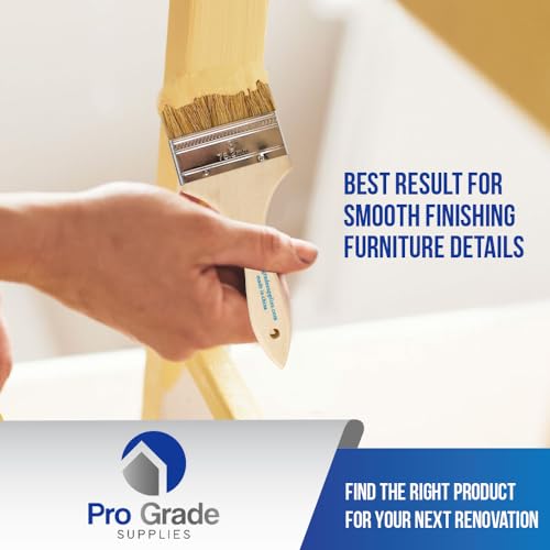 Pro Grade 3" Chip Brushes, Disposable Paint Brushes, for Epoxy, 24 Pack