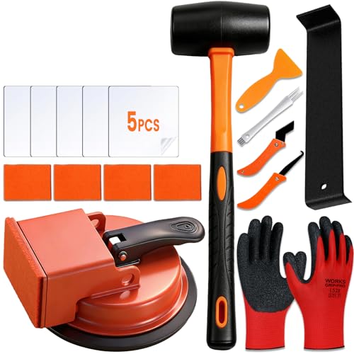 Floor Gap Fixer Tool 90° Suction Cup Pull Bar Flooring Repair Kit