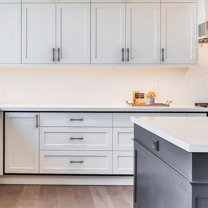 Amerdeco 10 Pack Matte Black Cabinet Pulls 3" - color: Matte Black, size: 3" hole center