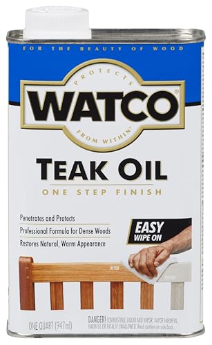 Watco Teak Oil Finish - size: 32 oz (Pack of 1)