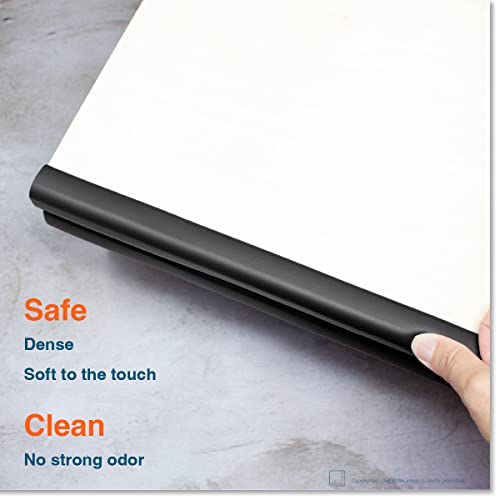 Roving Cove Furniture Edge Protector, Desk Edge Cover, Small 9ft Edge Only - color: Onyx Black, size: Small 9 Foot (Pack of 1)