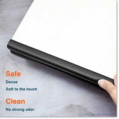 Roving Cove Furniture Edge Protector, Desk Edge Cover, Small 9ft Edge Only - color: Onyx Black, size: Small 9 Foot (Pack of 1)