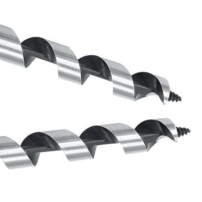 Wood Auger Drill Bit 9/16" x 11.7" with 1/2" Hex Shank, 2Pcs - size: 9/16" x 11.7"