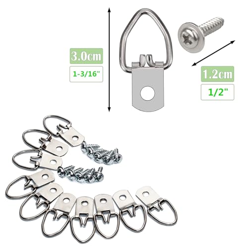 #8 Self Drilling Hollow Metal Stud Wall Anchors with Screw Kit for Drywall