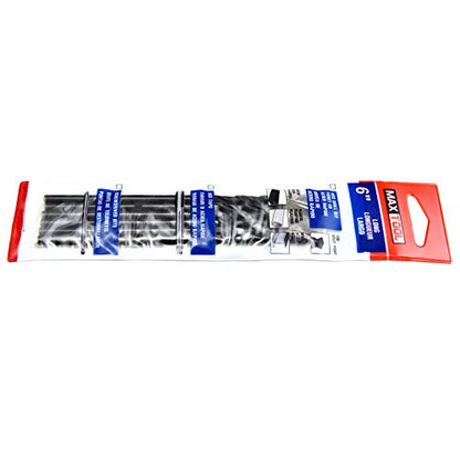 MAXTOOL 7/32"x6" 6pcs Identical Aircraft Extension Drills HSS M2 Extra Long Deep Twist Drill Bits Straight Shank Fully Ground Black; ACF02B06R14P6 - size: 7/32"x6"