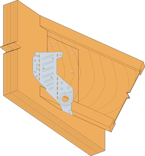 Simpson Strong-Tie LSSR2.1Z LSSR Light Field-Adjustable Rafter Hanger for 2-in. Engineered Wood