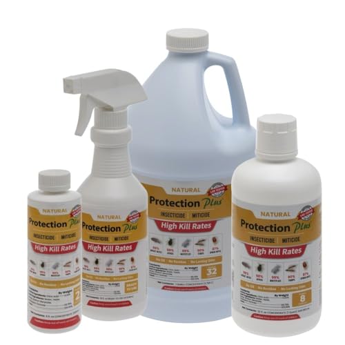 Eco-Safe Plant Protection, Broad Spectrum Insecticide, Fungicide, Miticide; Kill and Repel Mites, Whitefly, Aphids, Thrips, More; EPM Protection Plus 8 Oz Concentrate - size: 8 oz Concentrate