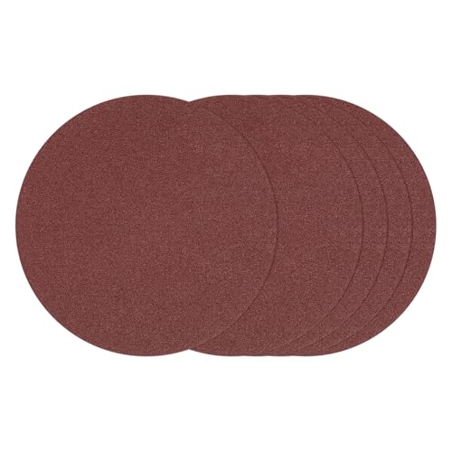 10Pcs Sanding Discs 8-7/8Inch 36Grit Hook and Loop Sandpapers Red - size: 8-7/8 Inch(36 Grit)