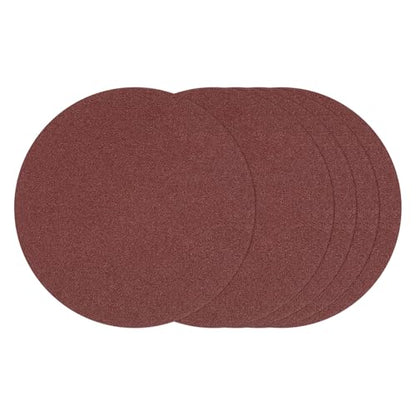 10Pcs Sanding Discs 8-7/8Inch 36Grit Hook and Loop Sandpapers Red - size: 8-7/8 Inch(36 Grit)