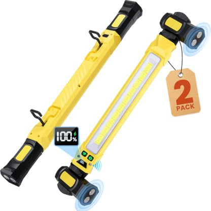 2Pack Magnetic Under Hood LED Work Light Bar with Motion Sensor