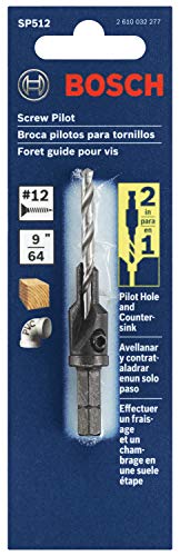 Bosch SP512#12 Hex Shank Countersink Drill Bit - style: #12