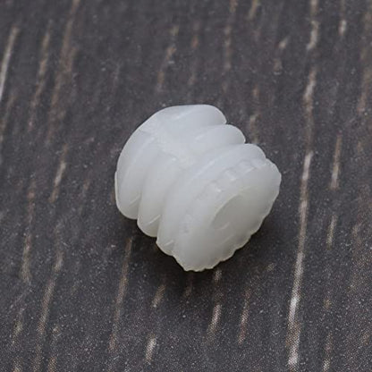 Create idea 100Pcs M4x8mm Hinge Expansion Dowels Plastic Expansion Dowels 3mm White Hinge Dowel Inserts Accessories for Cabinet Cupboard 8.8x8mm