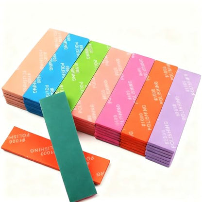 IRISFLY 30Pcs Sanding Sponge,Waterproof Wet Dry Hobby Model Tool,Sanding Block Assortment Set (1000,1200,1500 Grit) - size: 1000,1200,1500 Grit