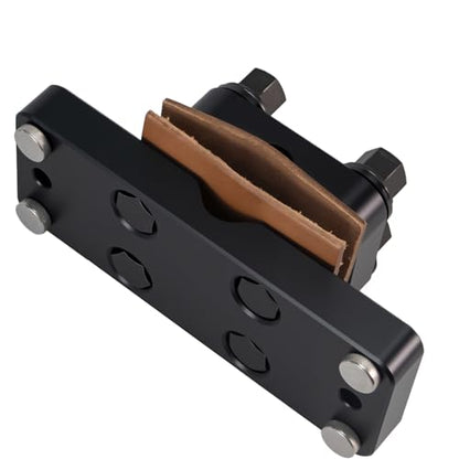 Professional Grade Heavy Duty Barrel Vise Tool, Universal Barrel Clamp Surface Protection Design (Black) - color: Black