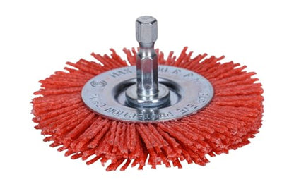 Century Drill & Tool 77431 Nylon Abrasive Radial Brush, 3", Coarse - size: 3" Coarse