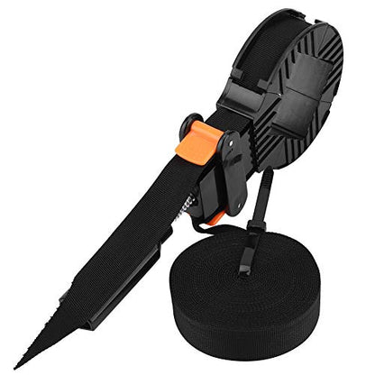 01 Picture Frame Clamp Strap, 6M Adjustable Practical Strap Clamp with 4 Jaws for Woodworking for Cupboard for Drawer for Picture Frame
