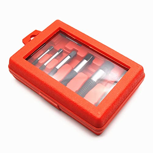 8Pcs Screw Extractor Set,Damaged Screw Broken Extractor Kit