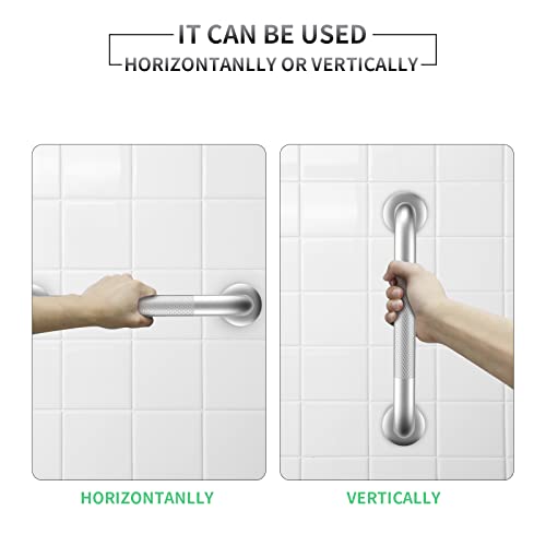 2 Pack 12 Inch Grab Bars for Bathtubs and Showers,Anti Slip Shower Grab Bar - size: 12 Inch
