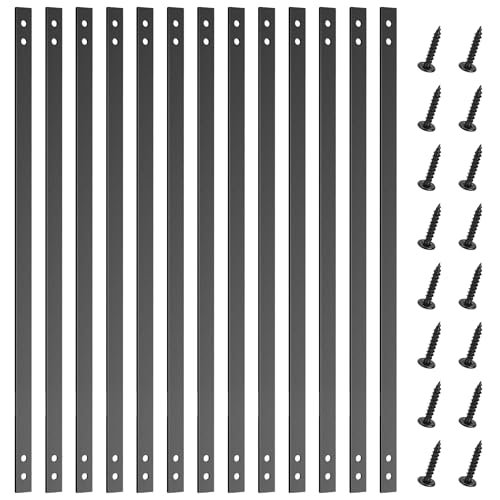 Akenow 61 Pack 36" X1 Deck Balusters,Flat Straight Baluster with Screws - size: 36Inch