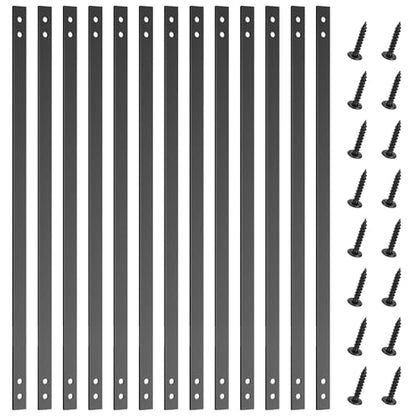 Akenow 61 Pack 36" X1 Deck Balusters,Flat Straight Baluster with Screws - size: 36Inch