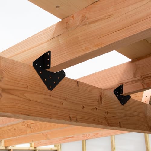 8Pcs Hurricane Tie for Rafter,Heavy Duty 2mm Thick Hurricane Strap - size: 8pcs, style: 2''x4''Hurricane Tie