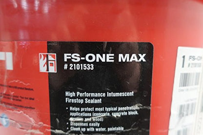 NEW HILTI 2101533 FS-ONE MAX 5GAL INTUMESCENT FIRESTOP SEALANT D609321