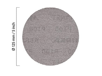 Mirka Abranet 5 Inch 400 Grit Mesh Sanding Discs, Hook and Loop, 10 Pack - size: Grit 400