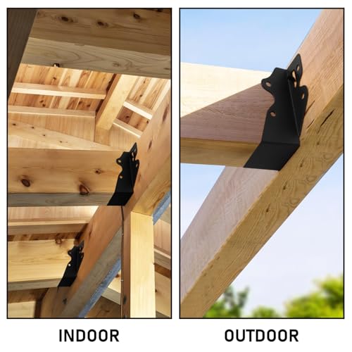 48 Pcs 2"x 4" Joist Hanger|Q235B Carbon Steel - size: 48, style: 2"x 4"