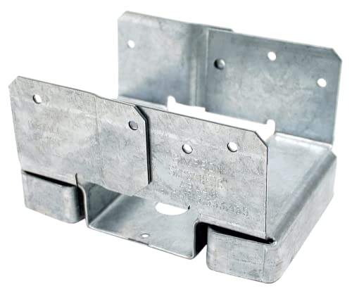 Simpson Strong-Tie ABA46Z ABA ZMAX Galvanized Adjustable Standoff Post Base for 4x6 (Pack of 10) - size: 10 Pack