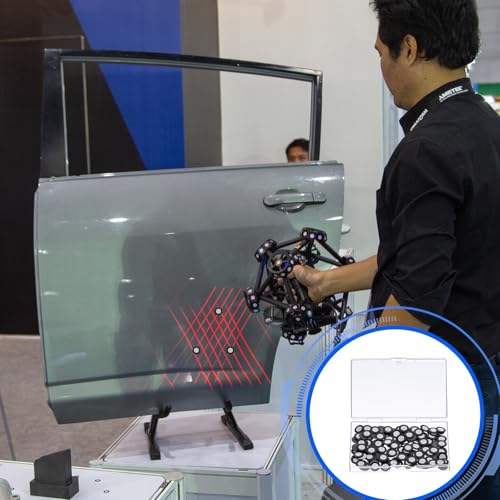 200 Pcs 3D Magnetic Scanner Marker, Inner 6.0 mm Outer 10 mm - size: Inner 6.0 mm Outer 10 mm