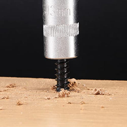 1/2" x 2" Hex Head Lag Screws Bolts 20Pcs 304 Stainless Steel 18-8, Partial Thread, Hexagon Head Wood Screws by Black Oxide by SG TZH - size: 1/2" x 2"