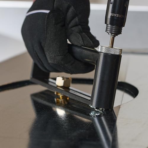 Malco HC1 2 in. to 12 in. Sheet Metal Hole Cutter Accessory for 1/4 in. or Larger Drill, Multi