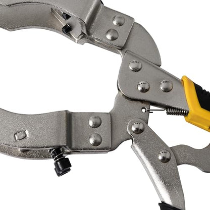 Xiao & Dao Pro Locking Welding Pipe Plier clamp, Round Tube Welding Clamp 11Inch ，woodworking 1-pack - color: 11-inch 1-pack