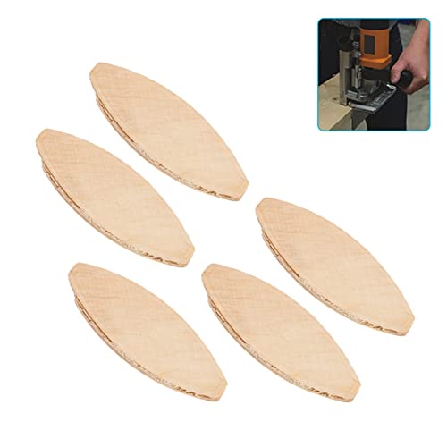 100Pcs Wood Joining Biscuits Beech Wood Board Docking Tool (20#) - size: 20#