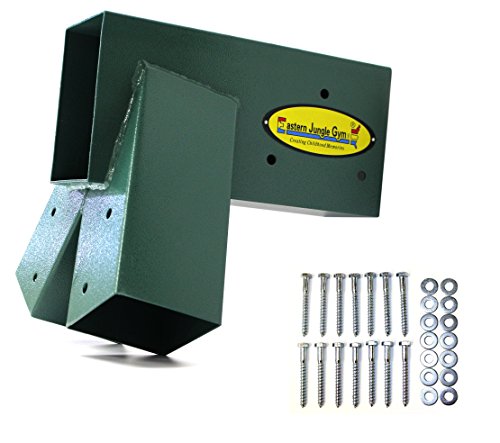 Eastern Jungle Gym Easy 1-2-3 A-Frame Swing Set Bracket, Green - style: A-Frame Swing Set Bracket