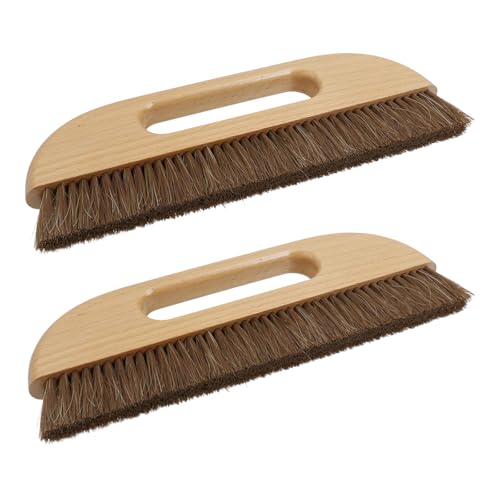 KUMGROT Wallpaper Smoothing Brush, 3-Rows Wallpaper Paste Hair - style: W02