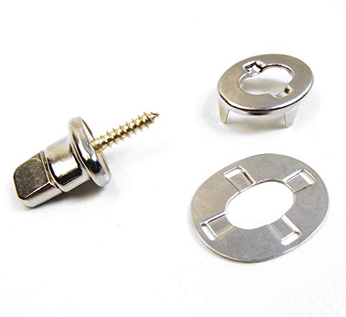 DOT Common Sense Turn Button Screw Stud with 5/8" Wood/Fiberglass Screw (10 Piece Set) - size: 10 Piece Set